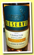 Tomatin 2001/2012 (46%, Gordon & MacPhail for LMdW, 1st fill bourbon barrel, cask #3141, 270 bottles)